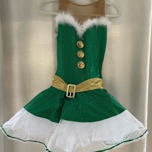 Adult large holiday dance costume.
